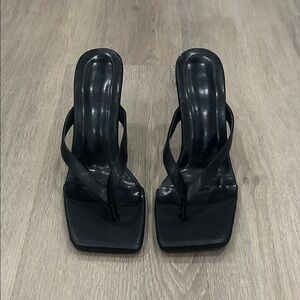 Black Sandal Heels